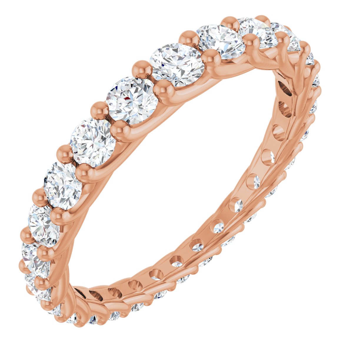 Crown Lace Eternity Band
