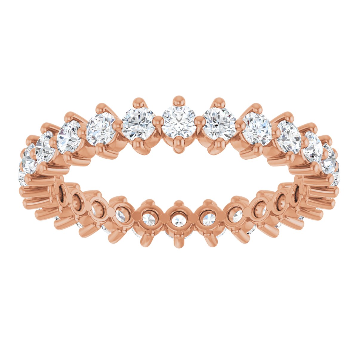 Crown Prong Eternity Band