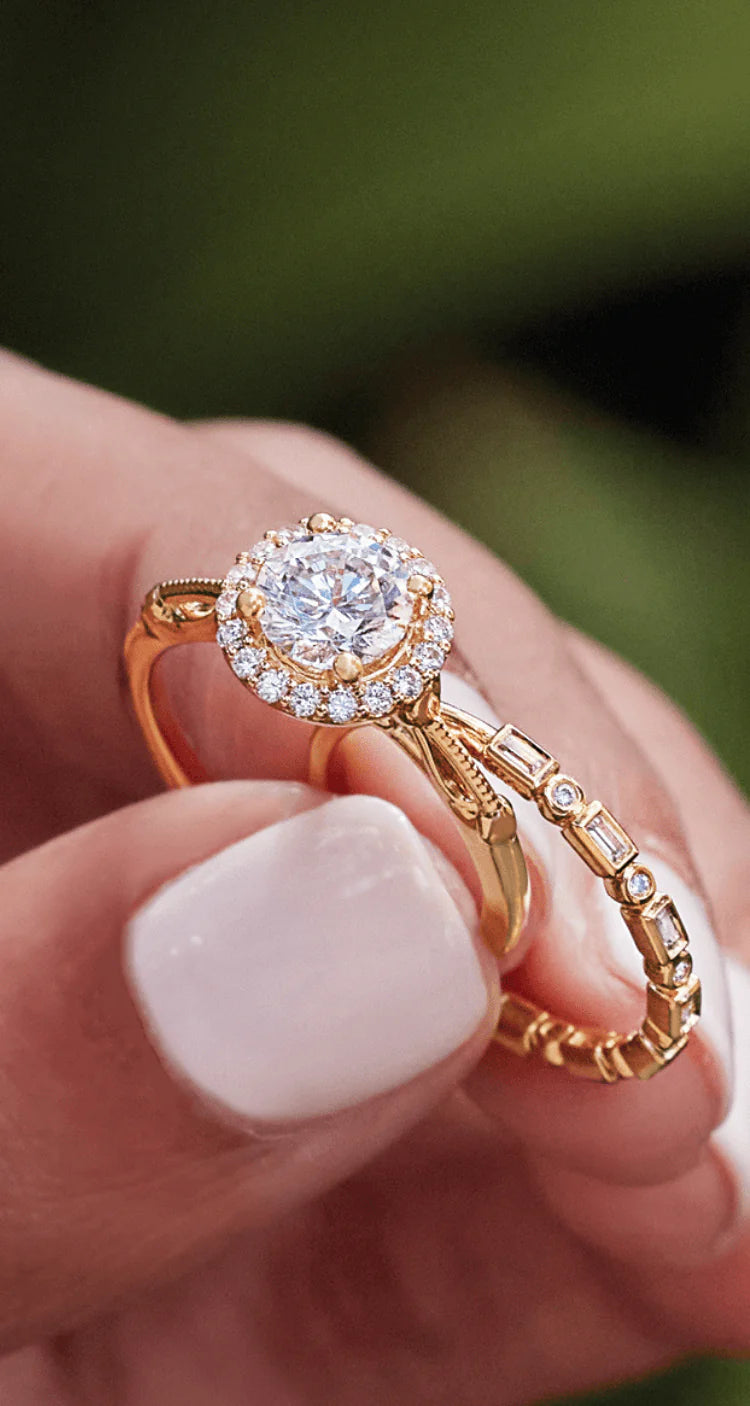 Expert jewelry design team in Newton working on a custom engagement ring from initial pencil sketch to final polish.