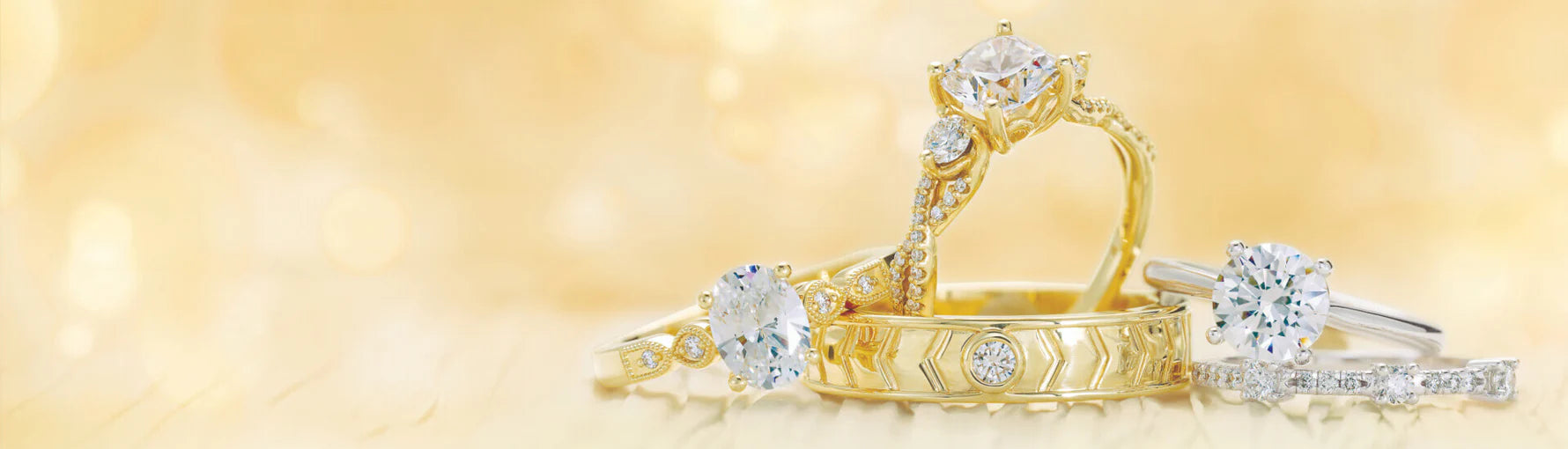 Handcrafted custom engagement ring design studio in Newton featuring bespoke solitaire and vintage heirloom styles