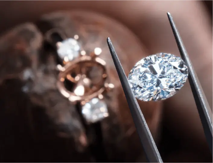 Diamond tightening and gemstone replacement for engagement rings near Waltham MA