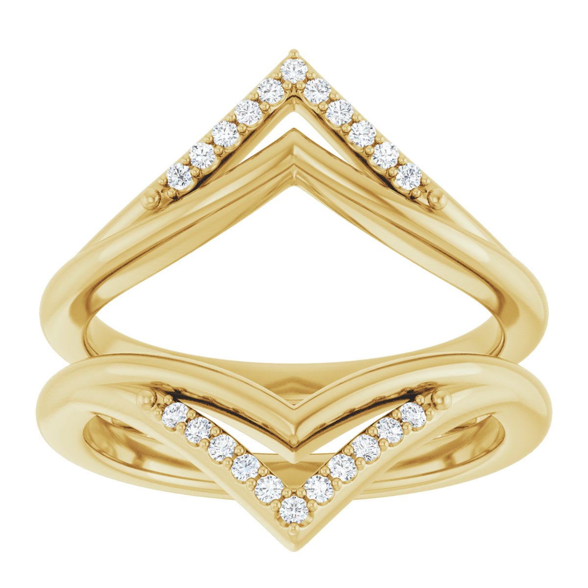 Forever Together Diamond Chevron Wrap