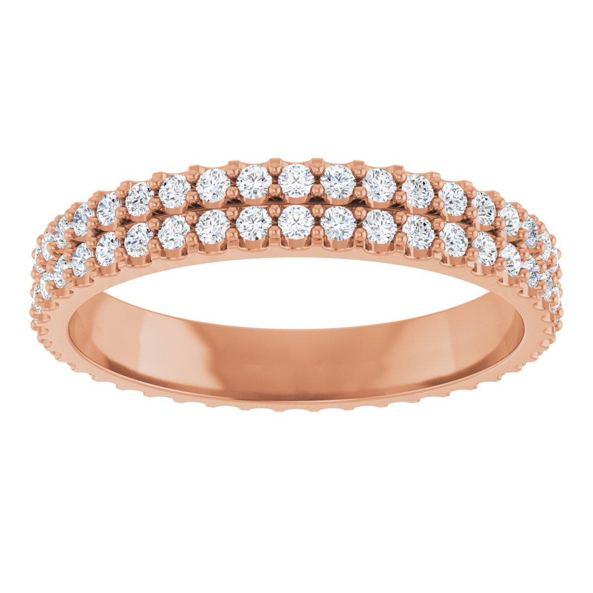 Double Radiance Eternity Band