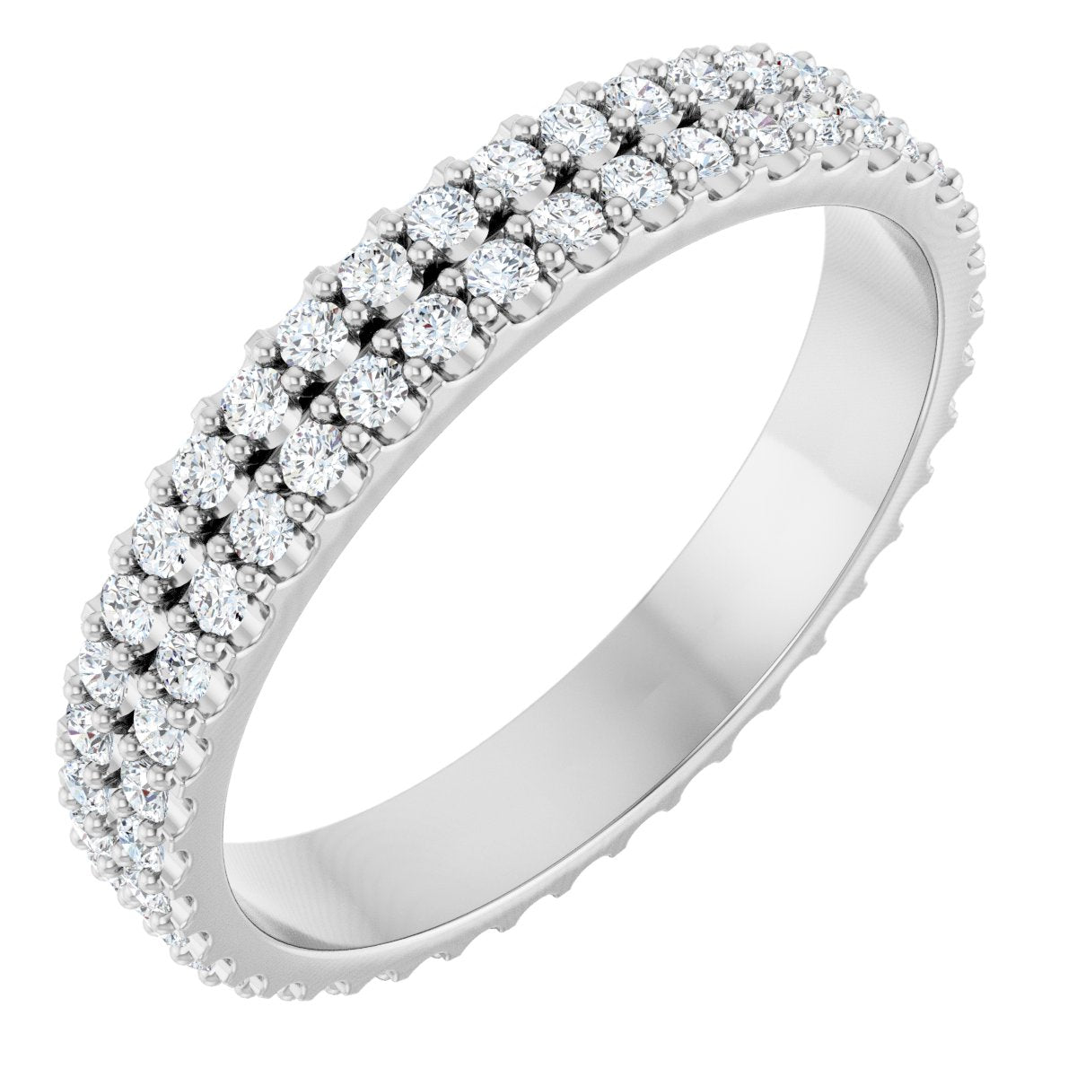 Double Radiance Eternity Band