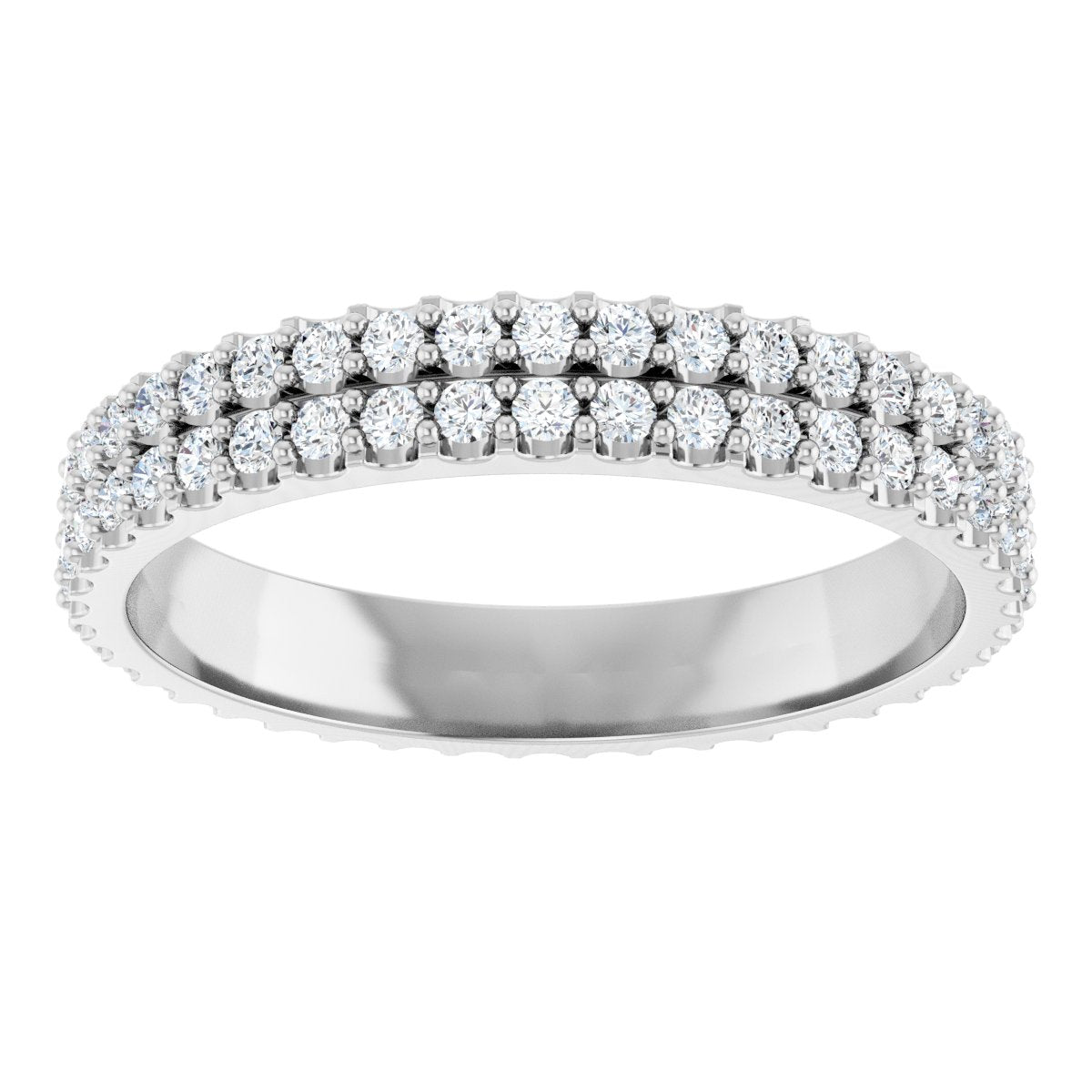 Double Radiance Eternity Band