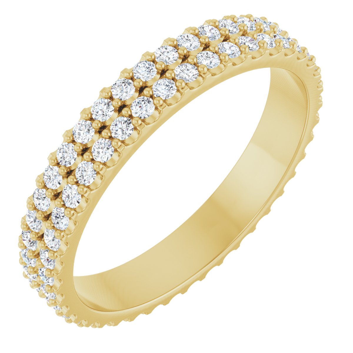 Double Radiance Eternity Band