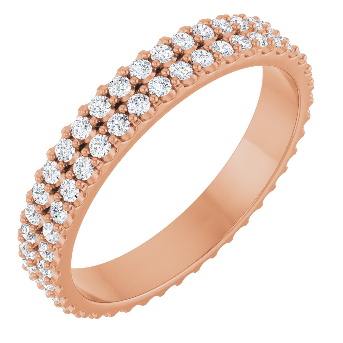Double Radiance Eternity Band