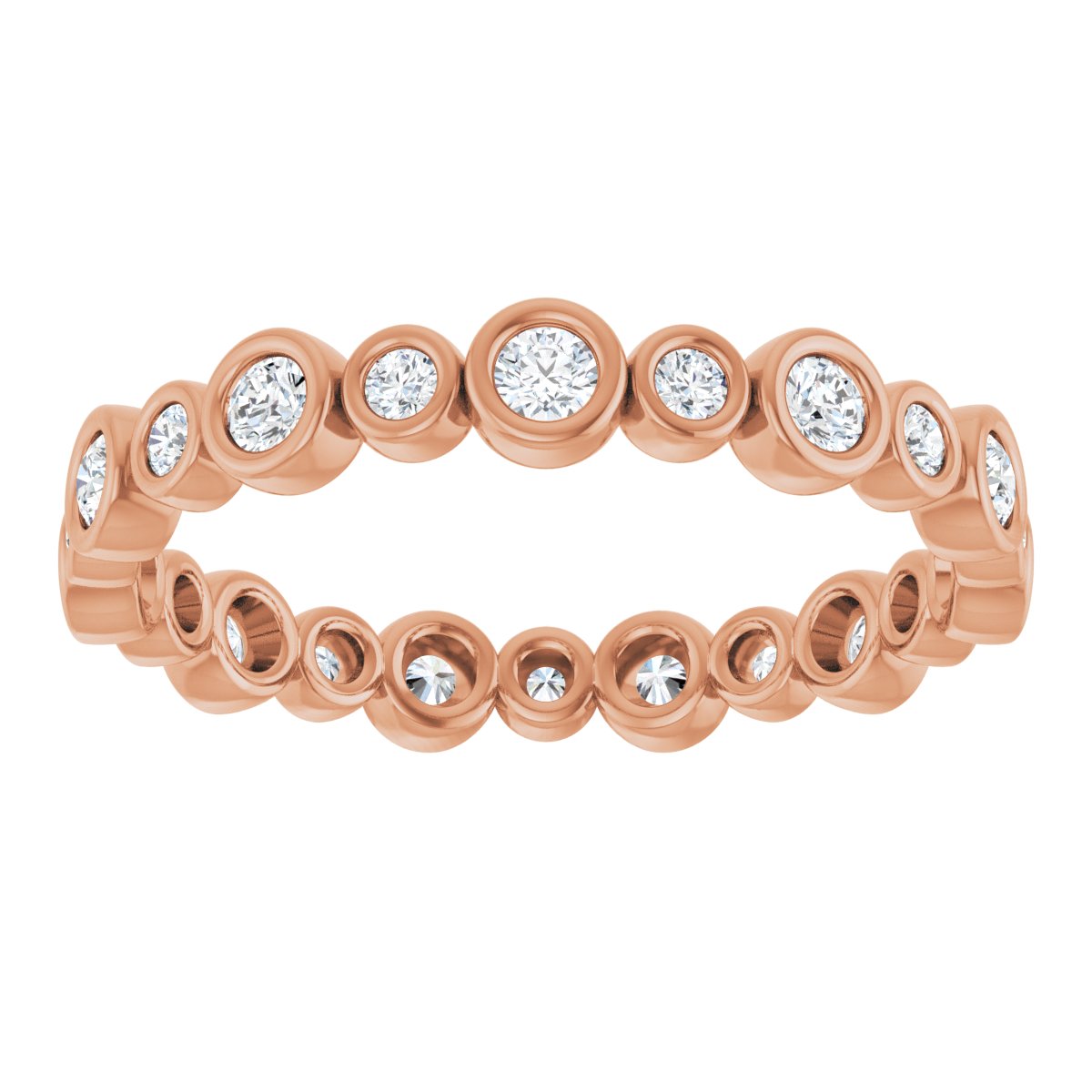 Harmony Bezel Eternity Band