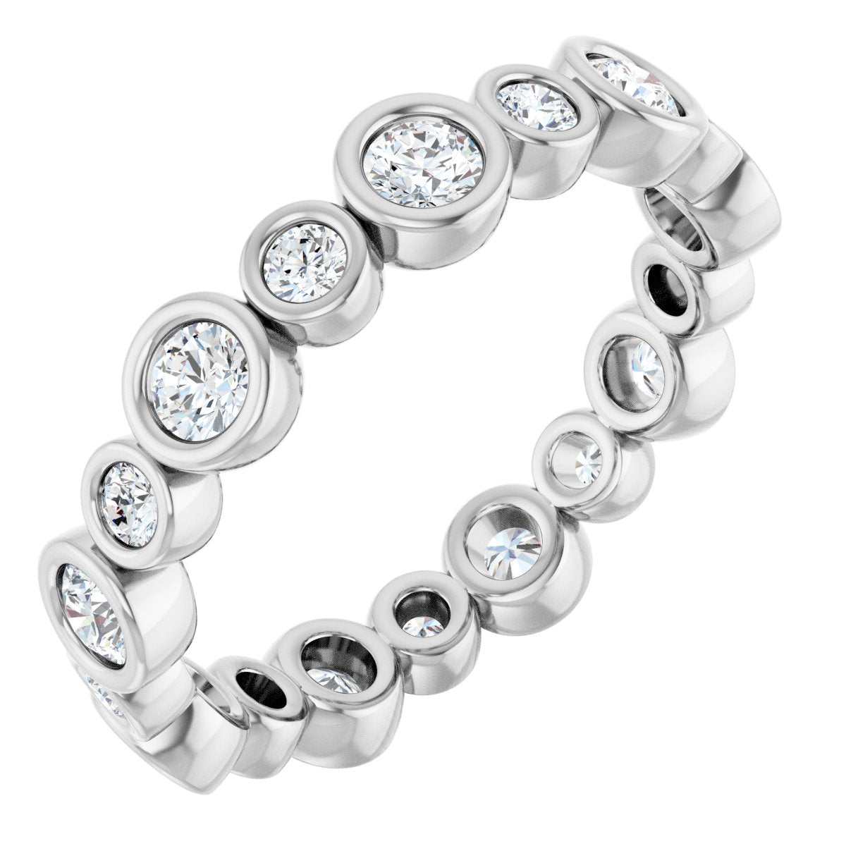 Harmony Bezel Eternity Band