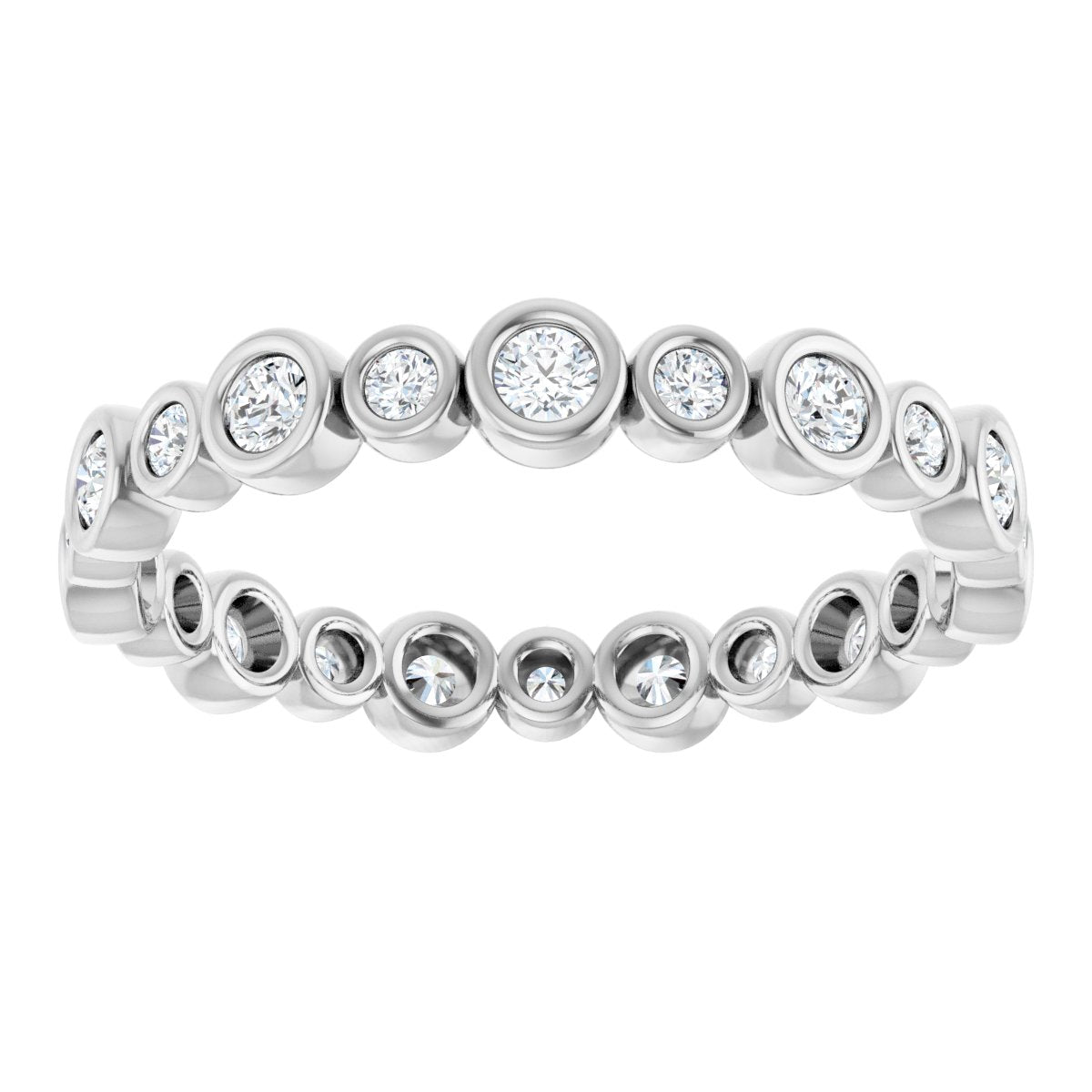 Harmony Bezel Eternity Band