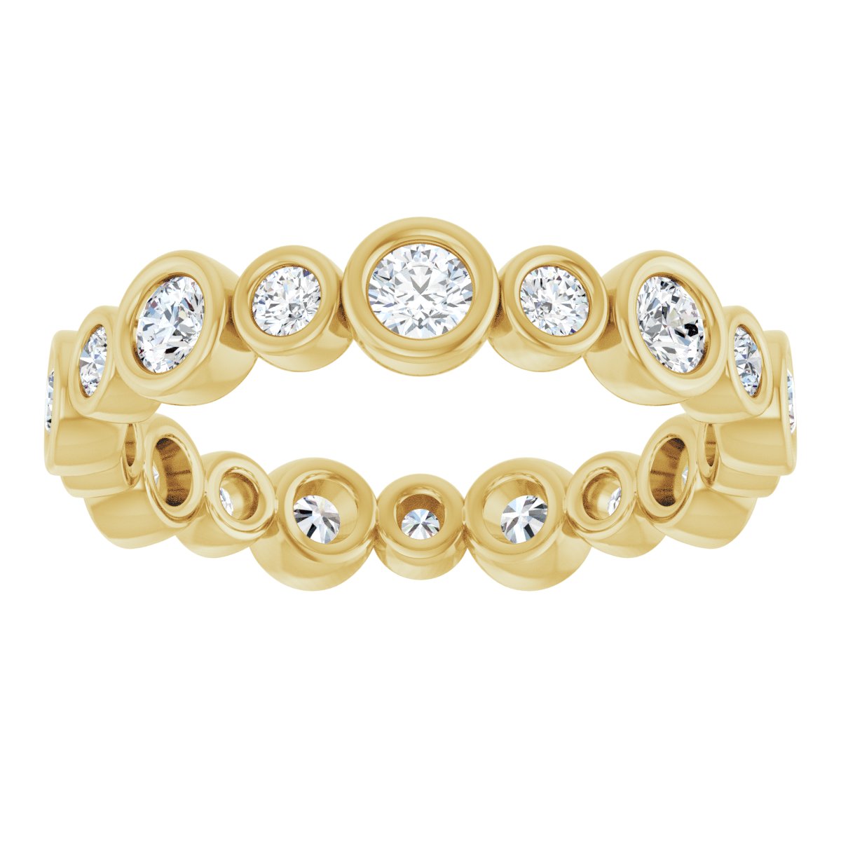 Harmony Bezel Eternity Band