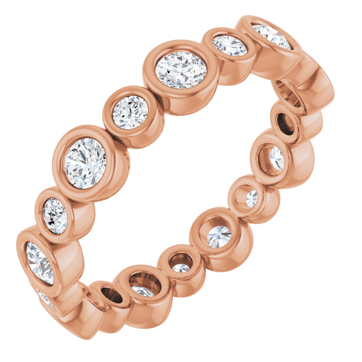 Harmony Bezel Eternity Band