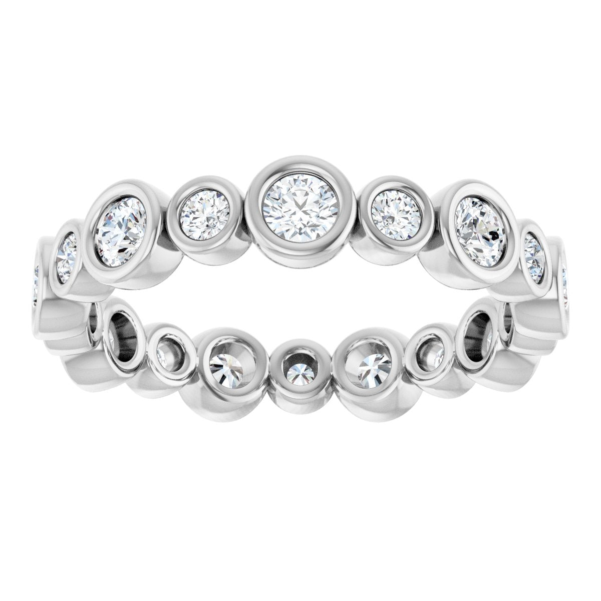 Harmony Bezel Eternity Band