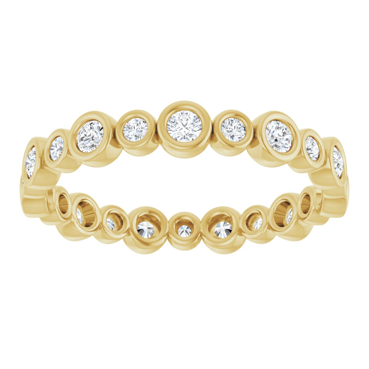 Harmony Bezel Eternity Band