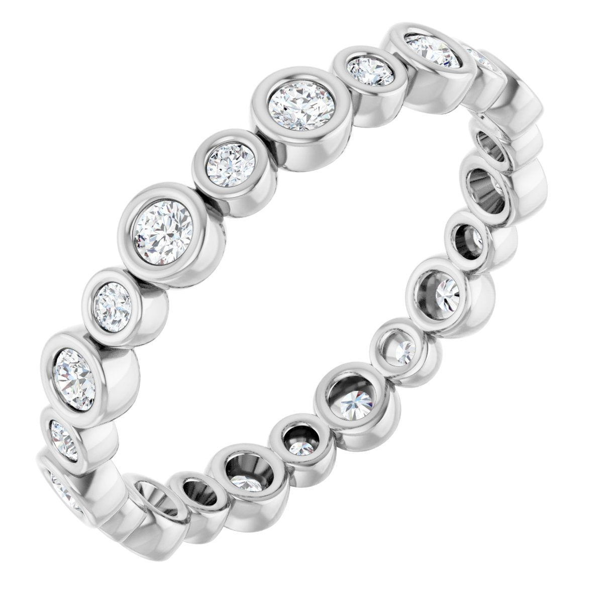 Harmony Bezel Eternity Band