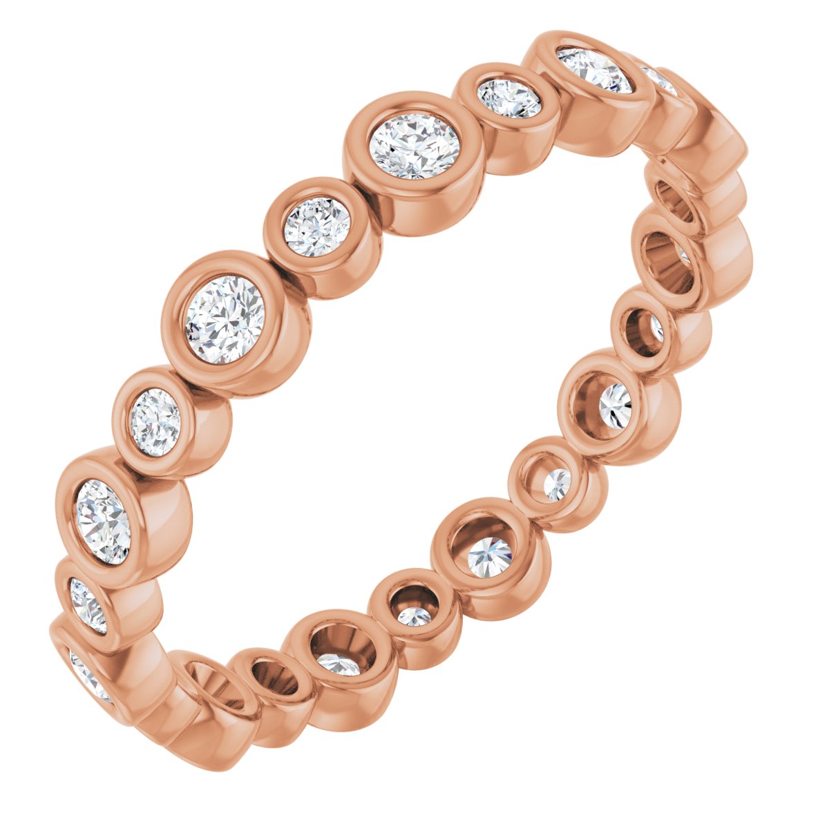 Harmony Bezel Eternity Band