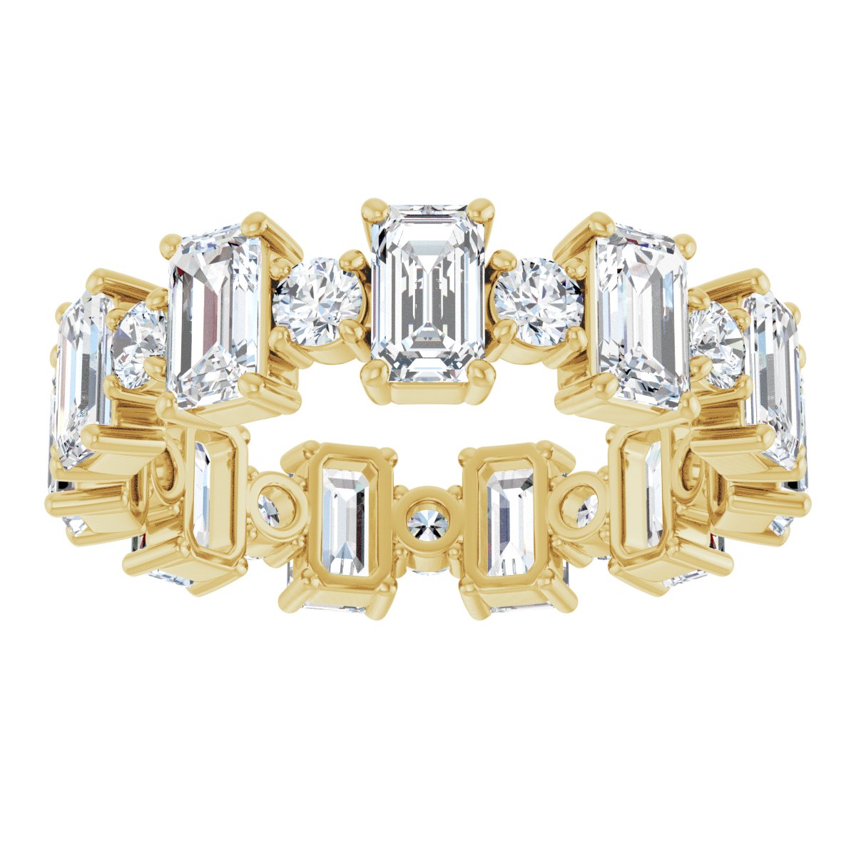 Luxe Axis Eternity Band