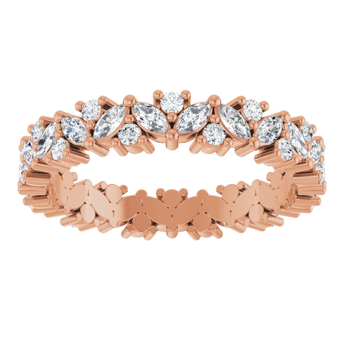 Marquise Bloom Eternity Band