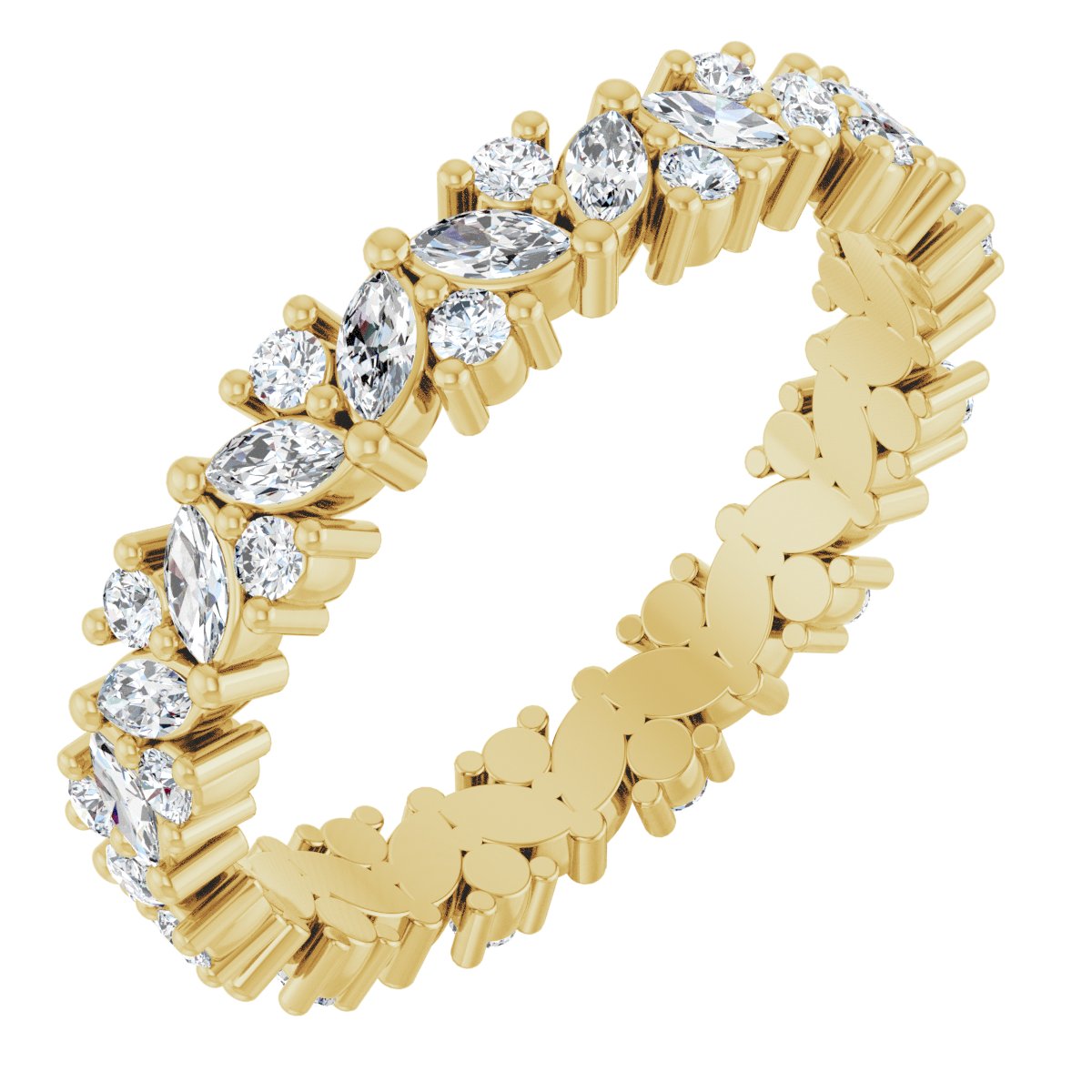 Marquise Bloom Eternity Band
