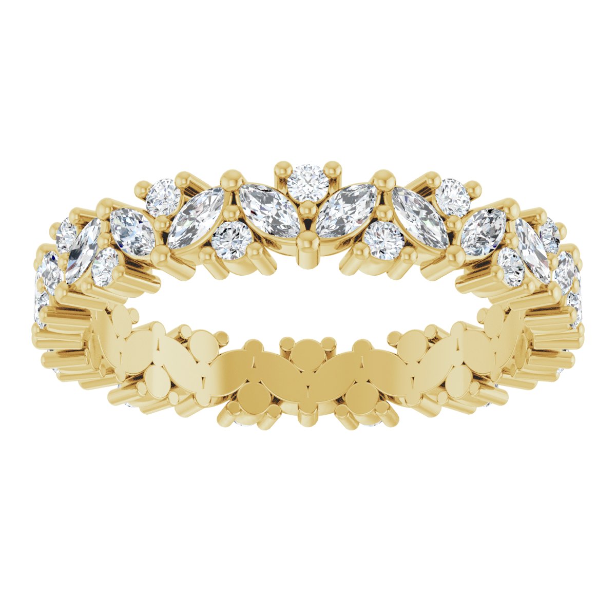 Marquise Bloom Eternity Band