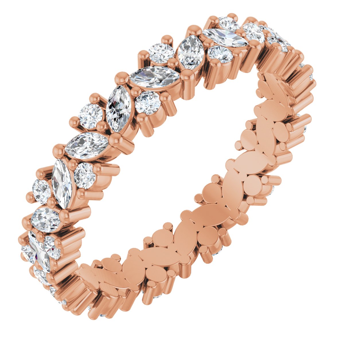 Marquise Bloom Eternity Band