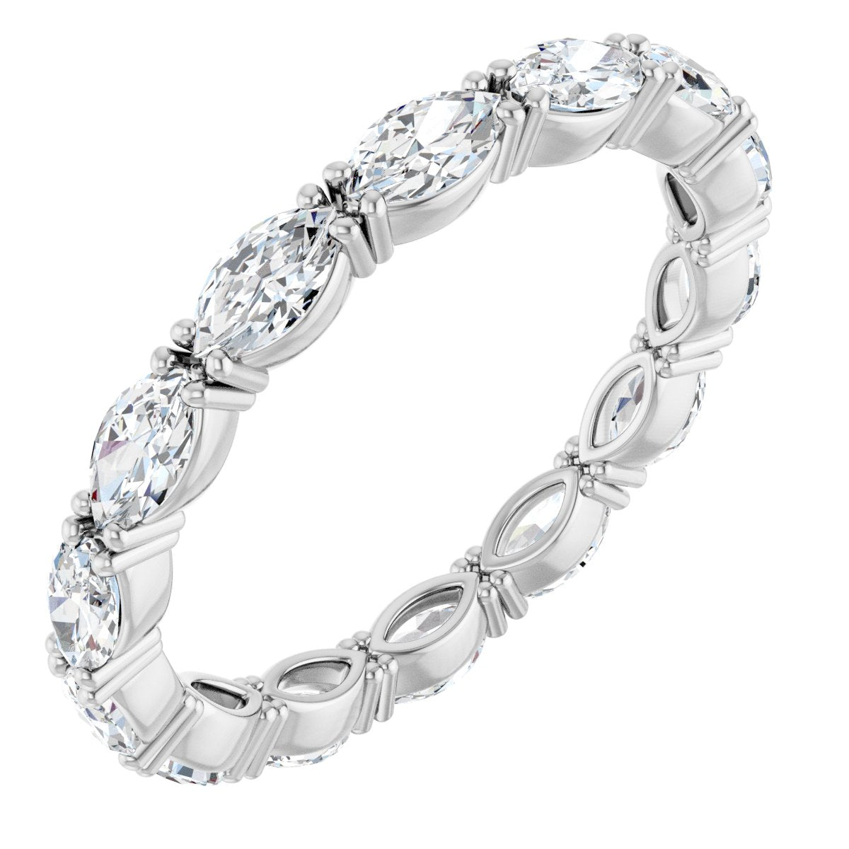 Marquise Flow Eternity Band