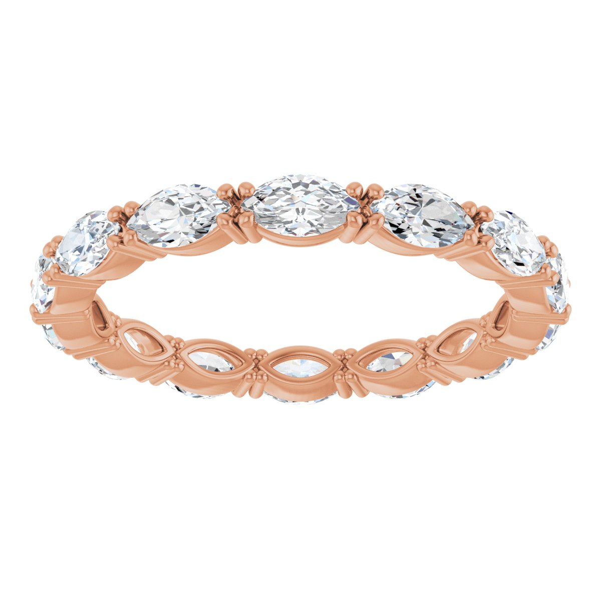 Marquise Flow Eternity Band