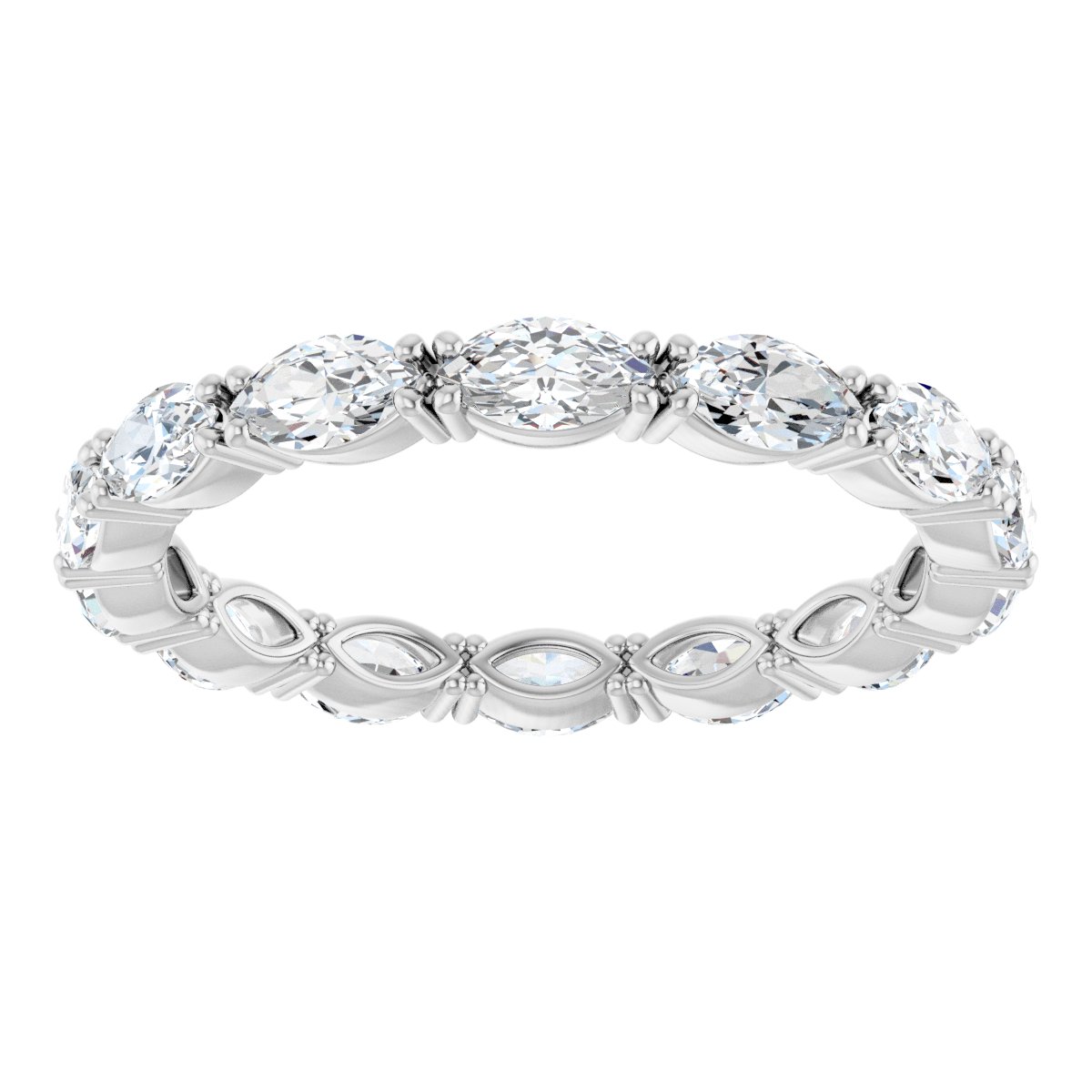 Marquise Flow Eternity Band