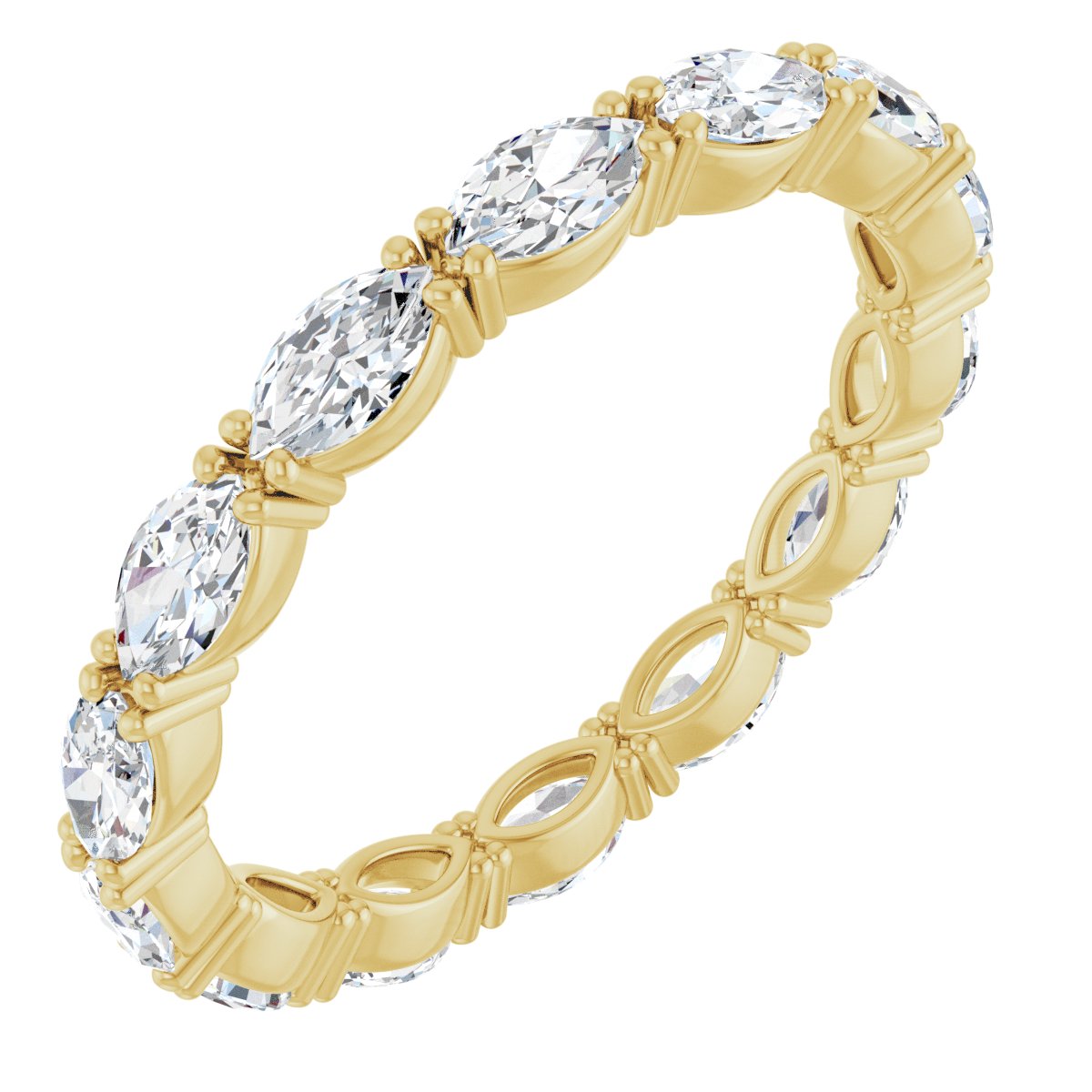 Marquise Flow Eternity Band