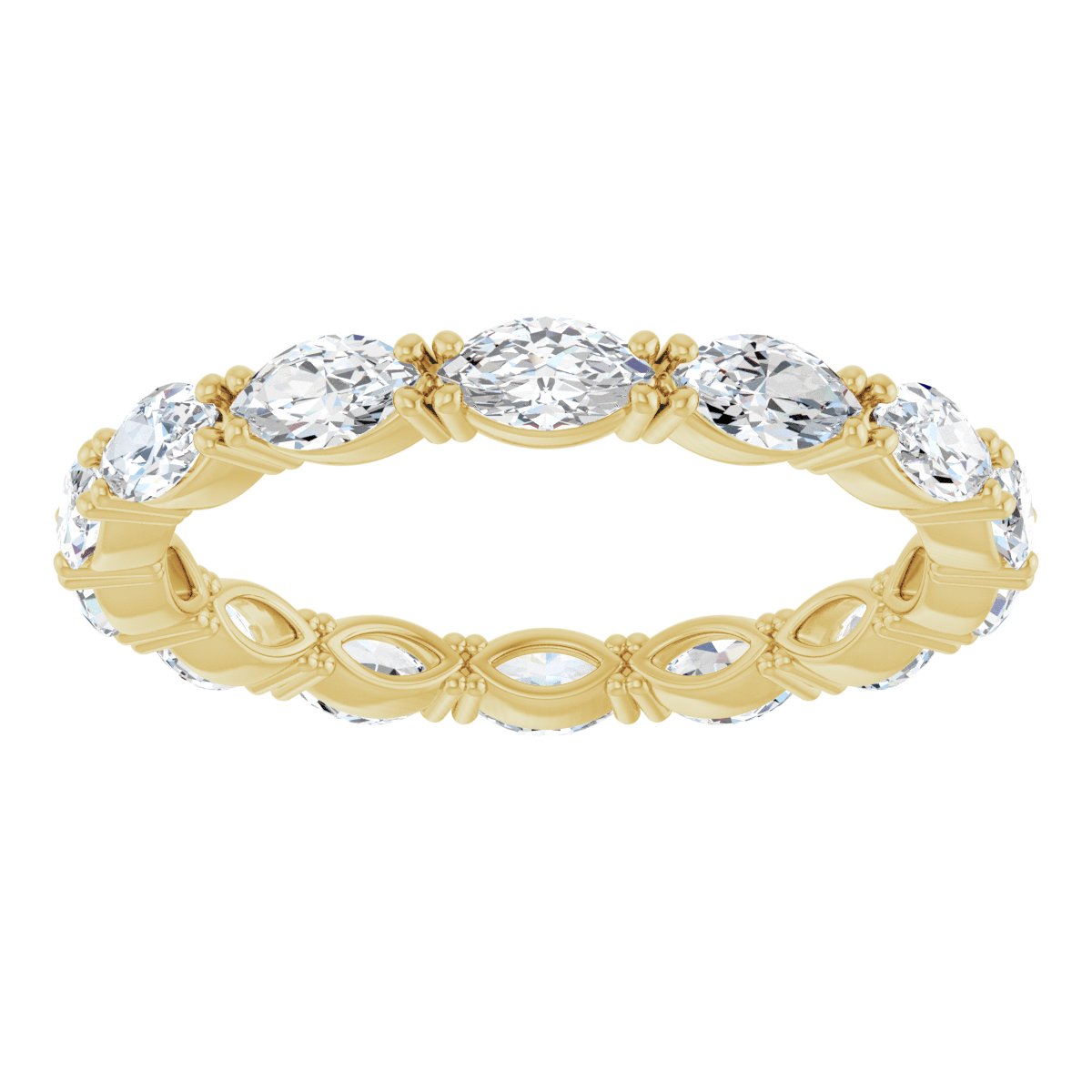 Marquise Flow Eternity Band