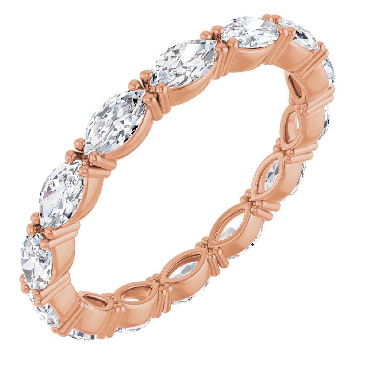 Marquise Flow Eternity Band