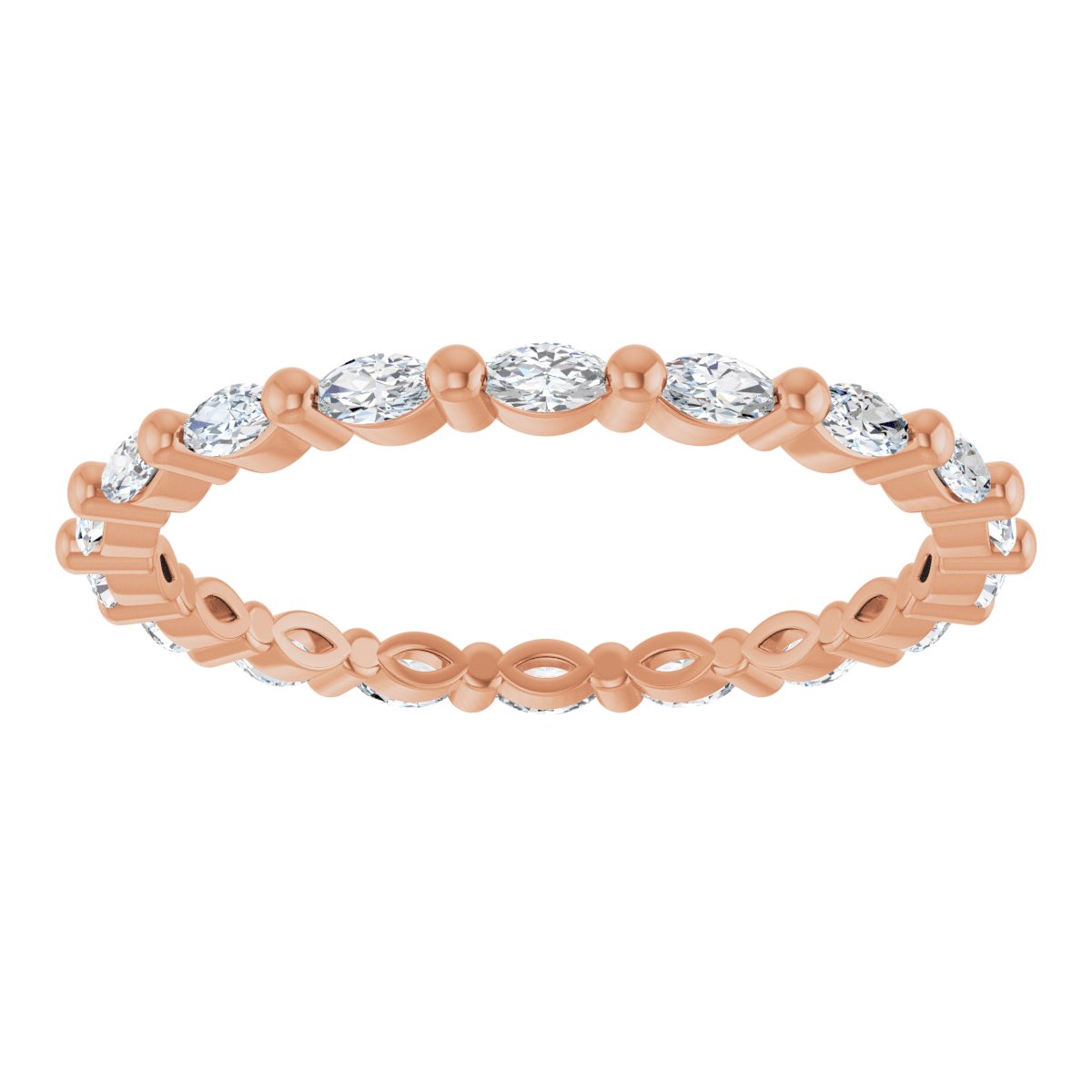 Marquise Link Eternity Band