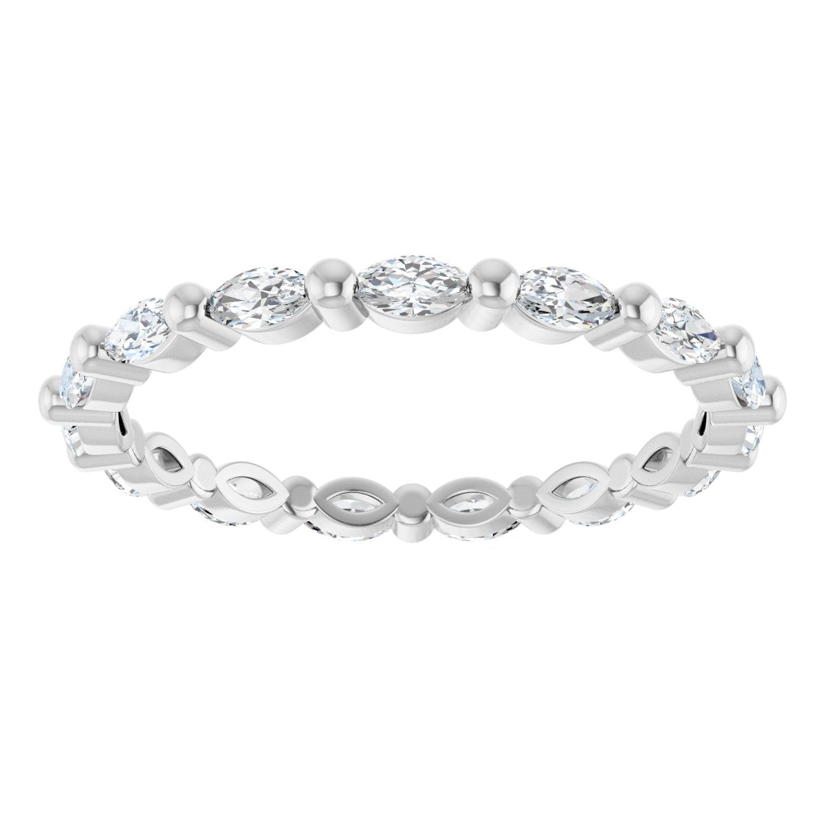 Marquise Link Eternity Band