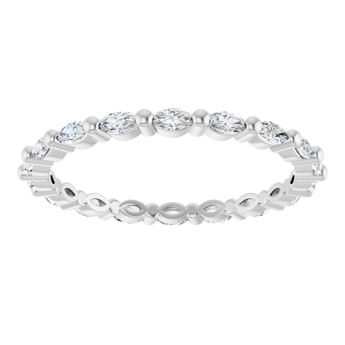 Marquise Link Eternity Band