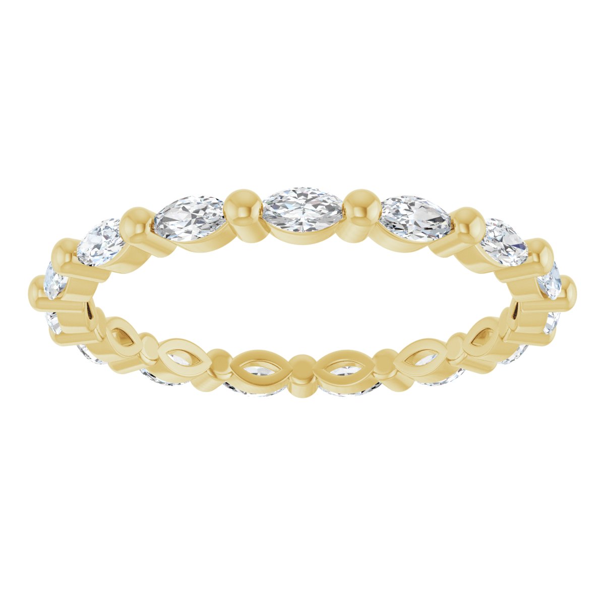 Marquise Link Eternity Band