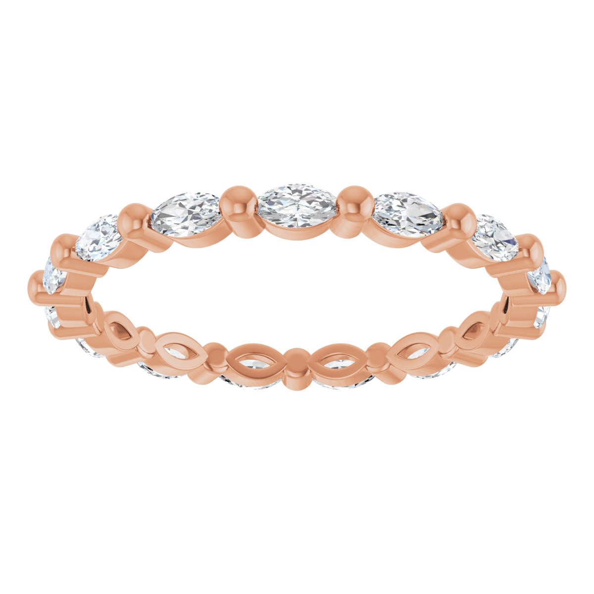 Marquise Link Eternity Band