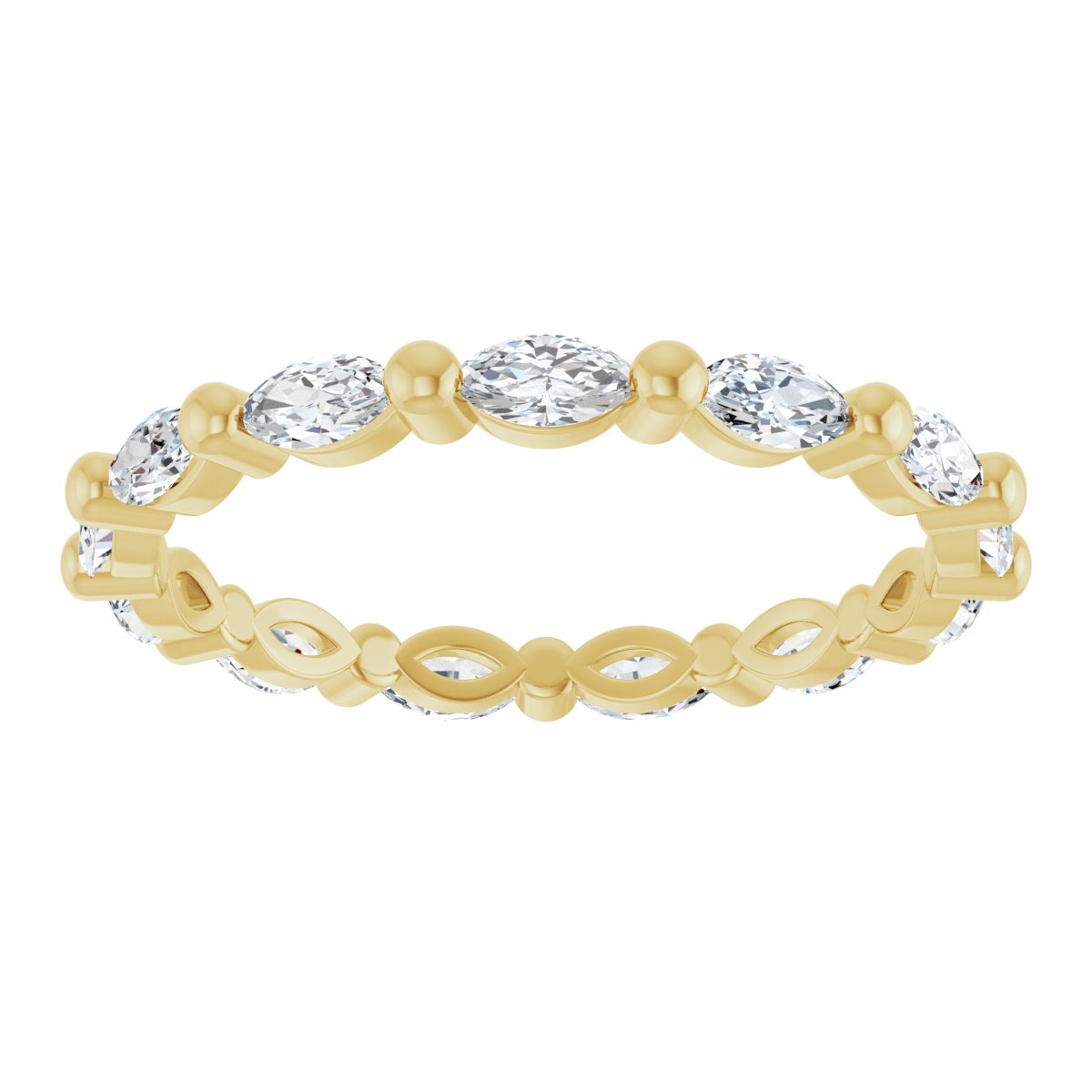 Marquise Link Eternity Band