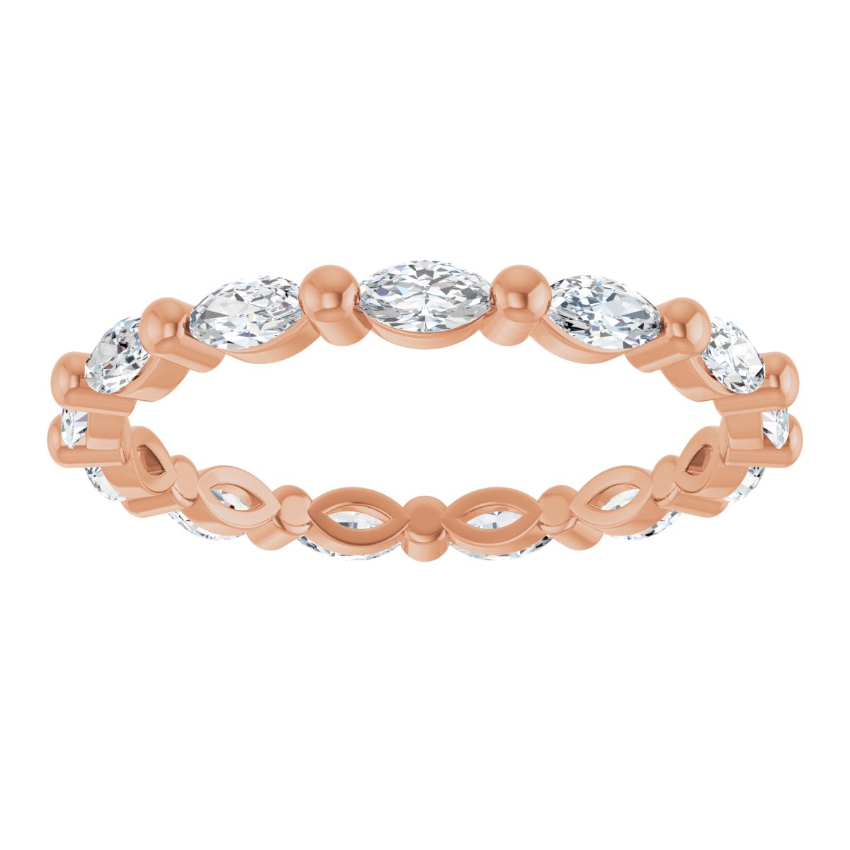 Marquise Link Eternity Band