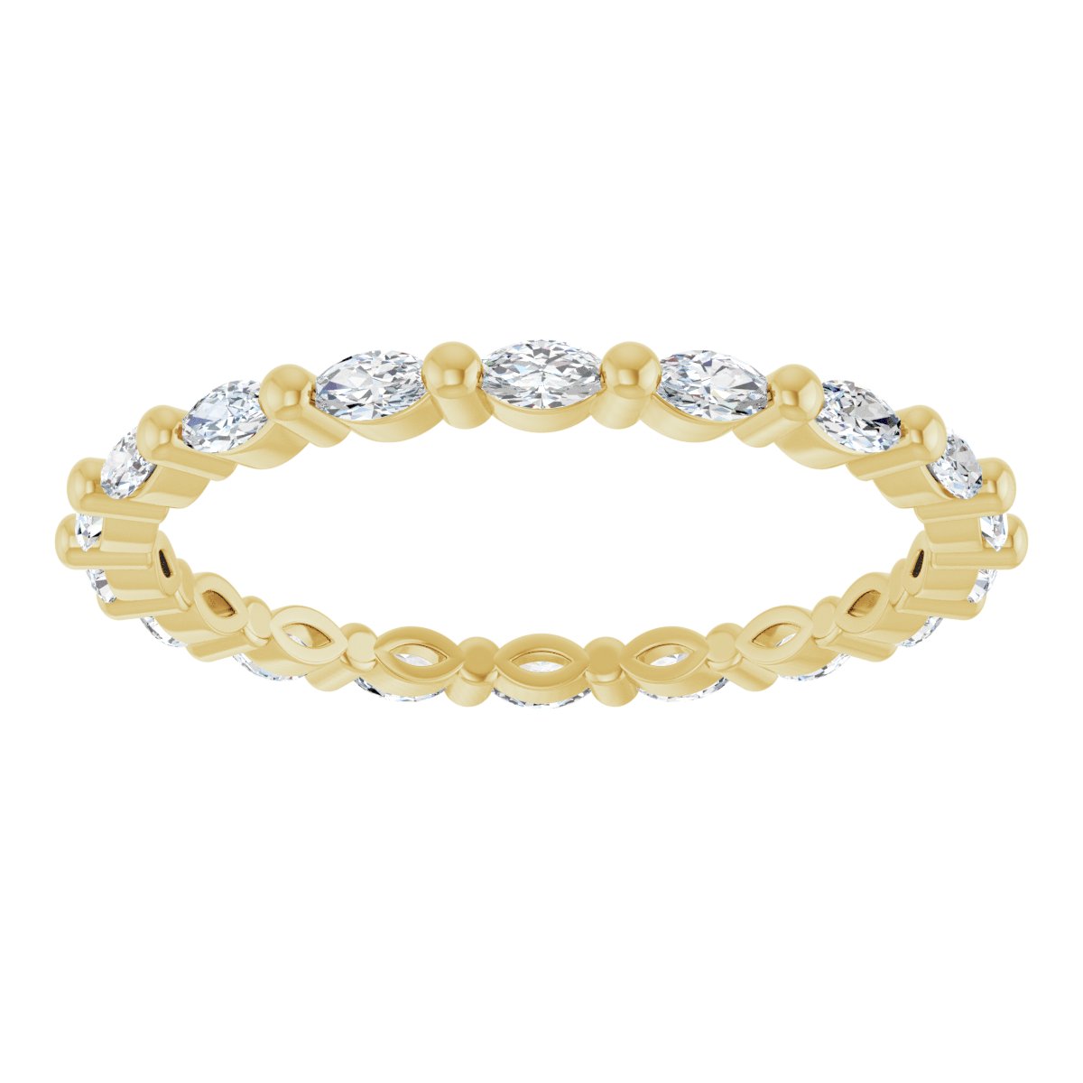 Marquise Link Eternity Band