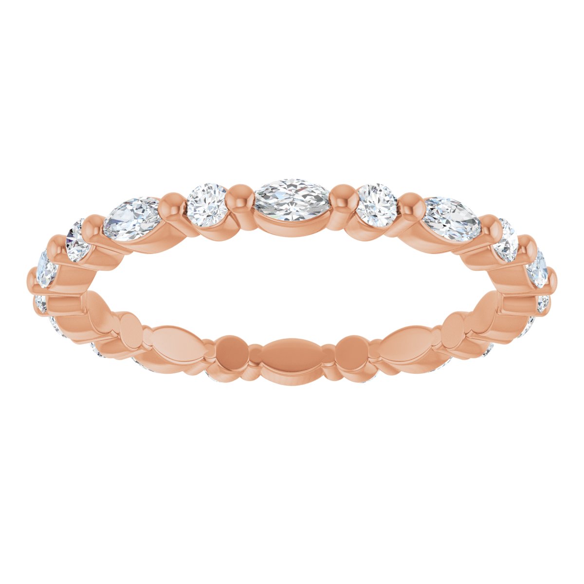 Marquise Rhythm Eternity Band