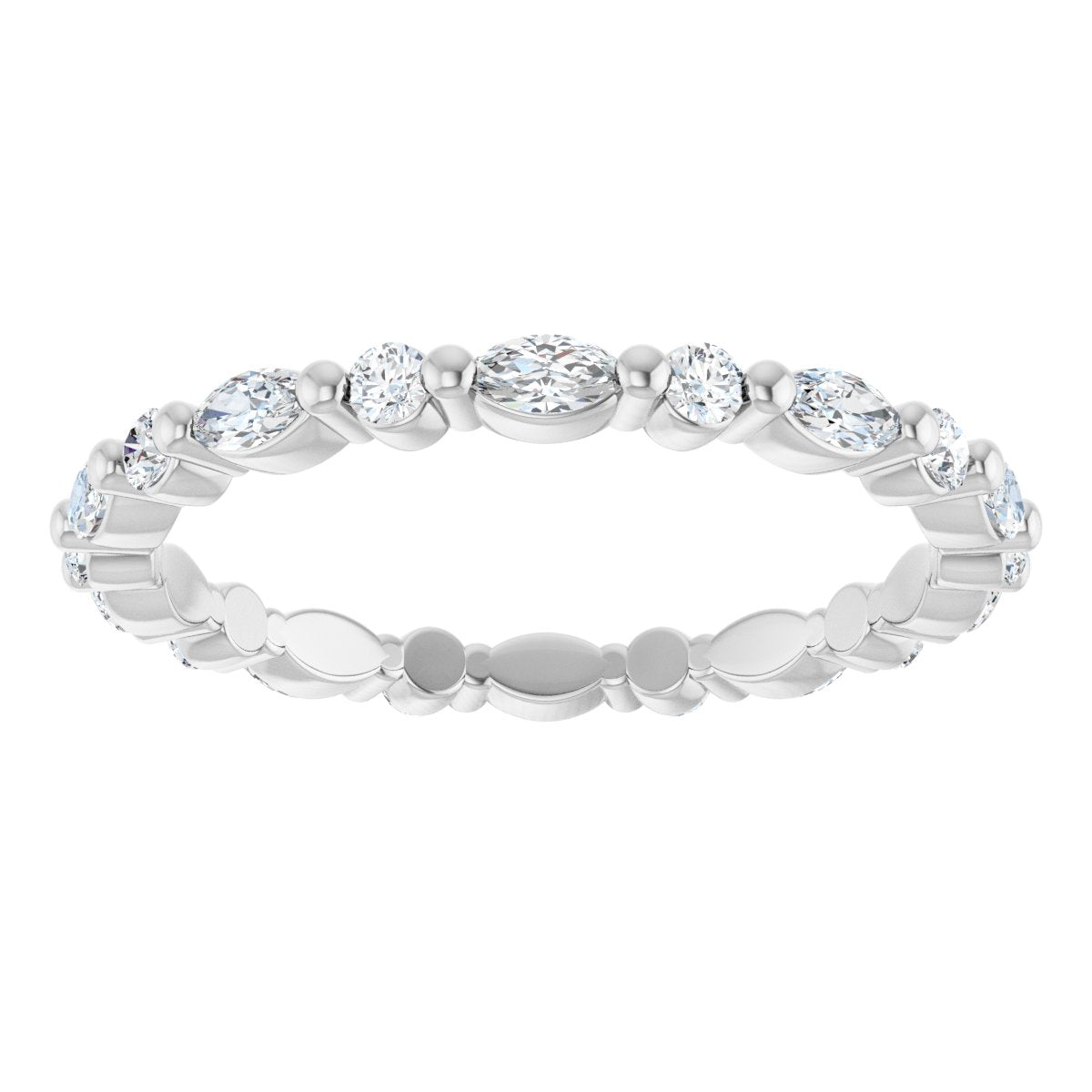Marquise Rhythm Eternity Band