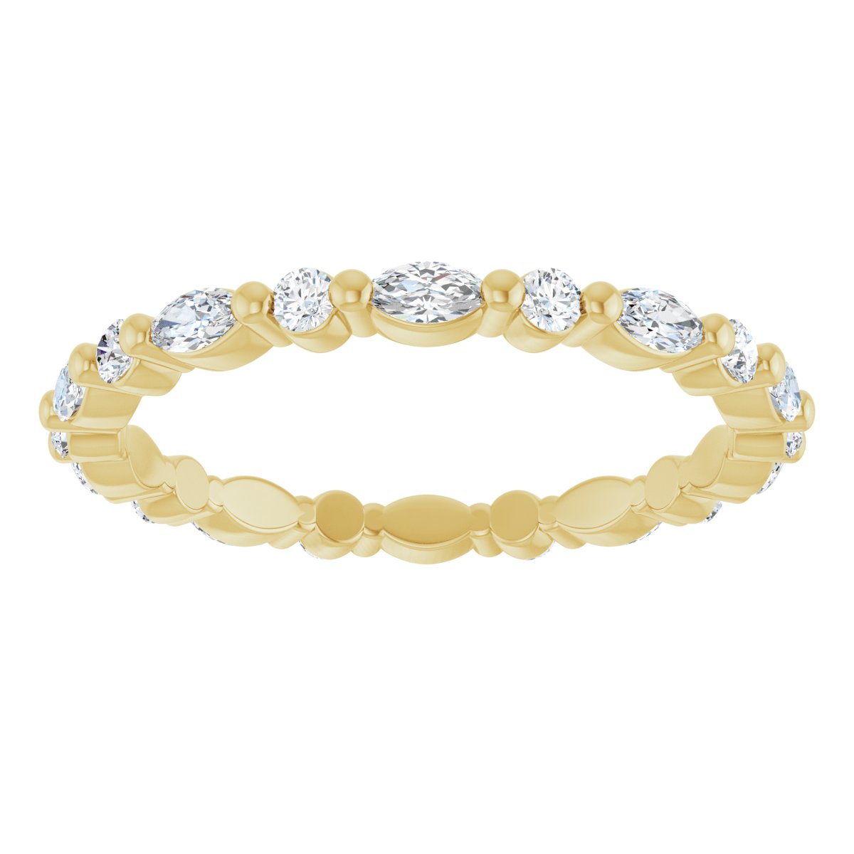 Marquise Rhythm Eternity Band