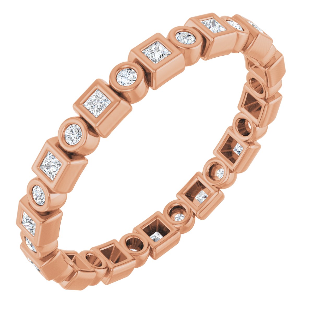 Modern Grid Eternity Band