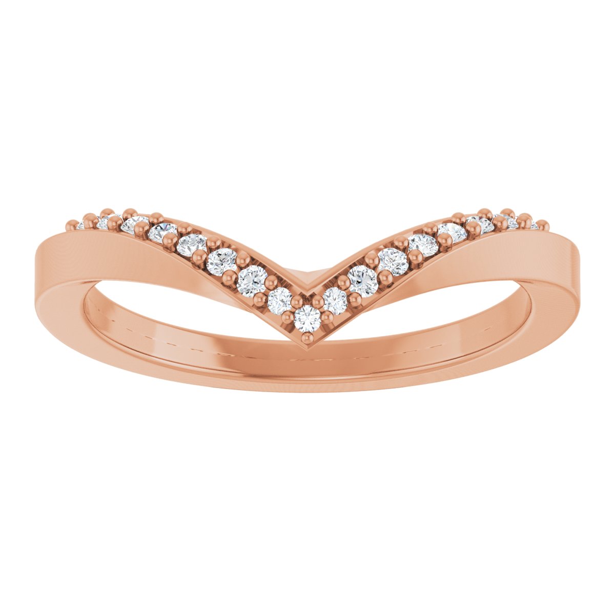 Tender Vow Diamond Chevron Ring