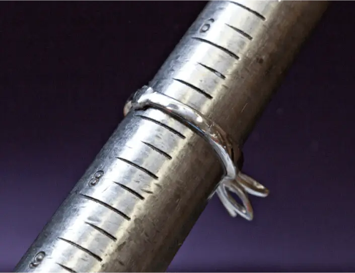 Invisible laser soldering and platinum ring resizing services near Brookline Village