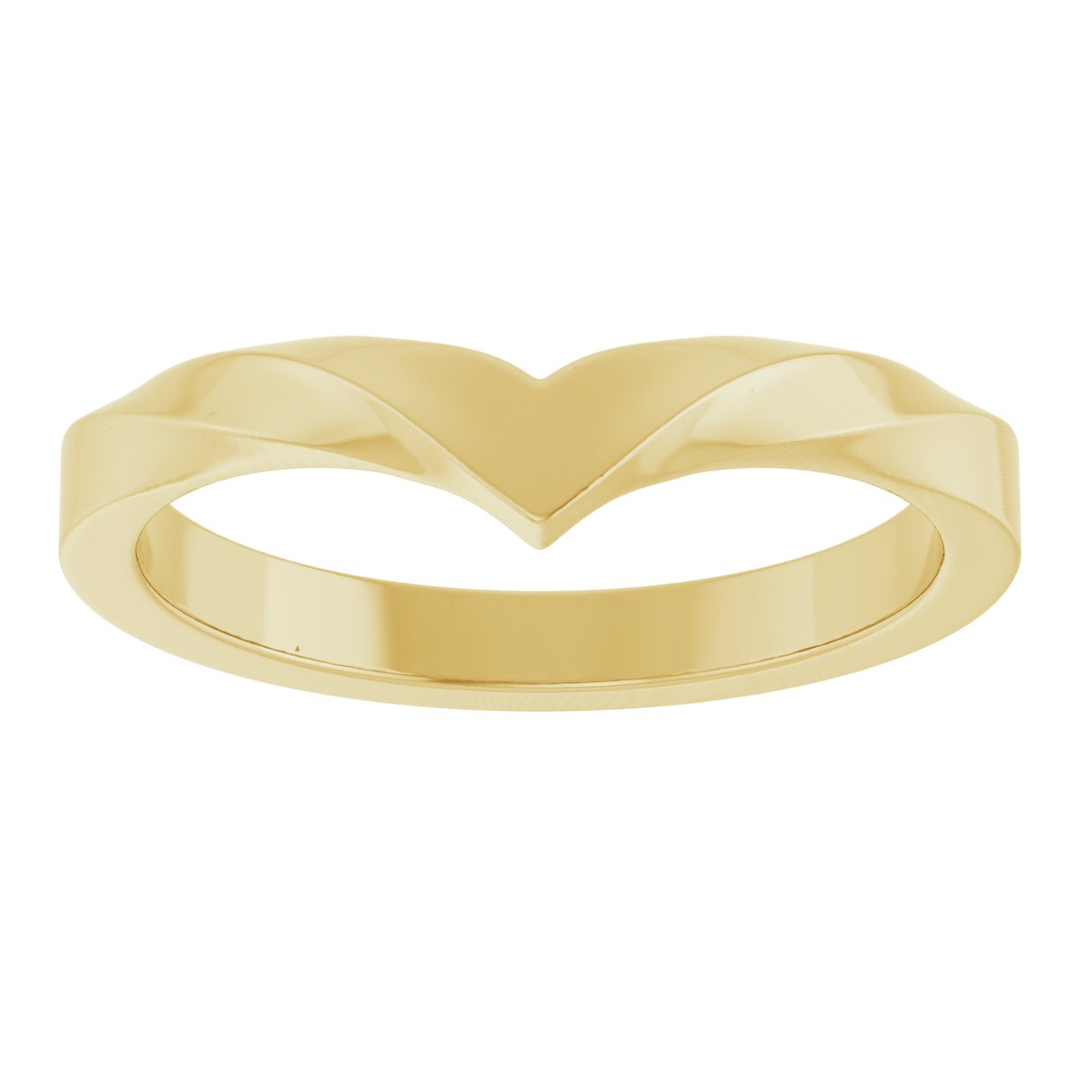 Pure Vow Sculpted Wedding Ring