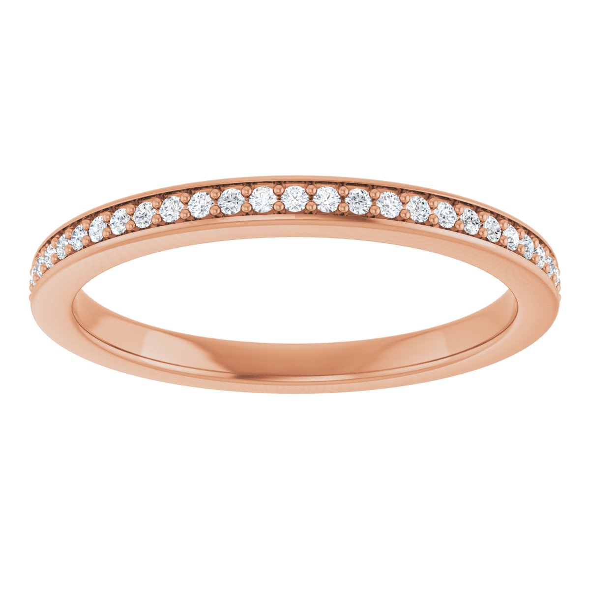 Slim Pave Diamond Eternity Band