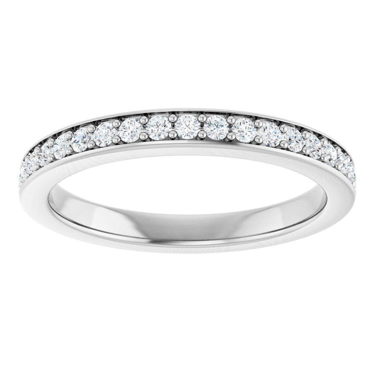 Slim Pave Diamond Eternity Band