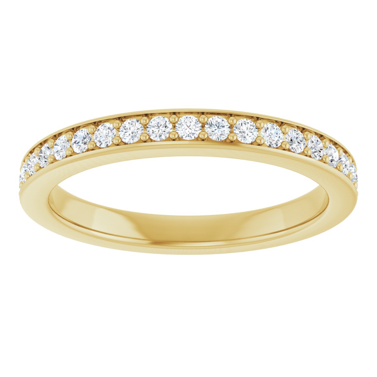 Slim Pave Diamond Eternity Band