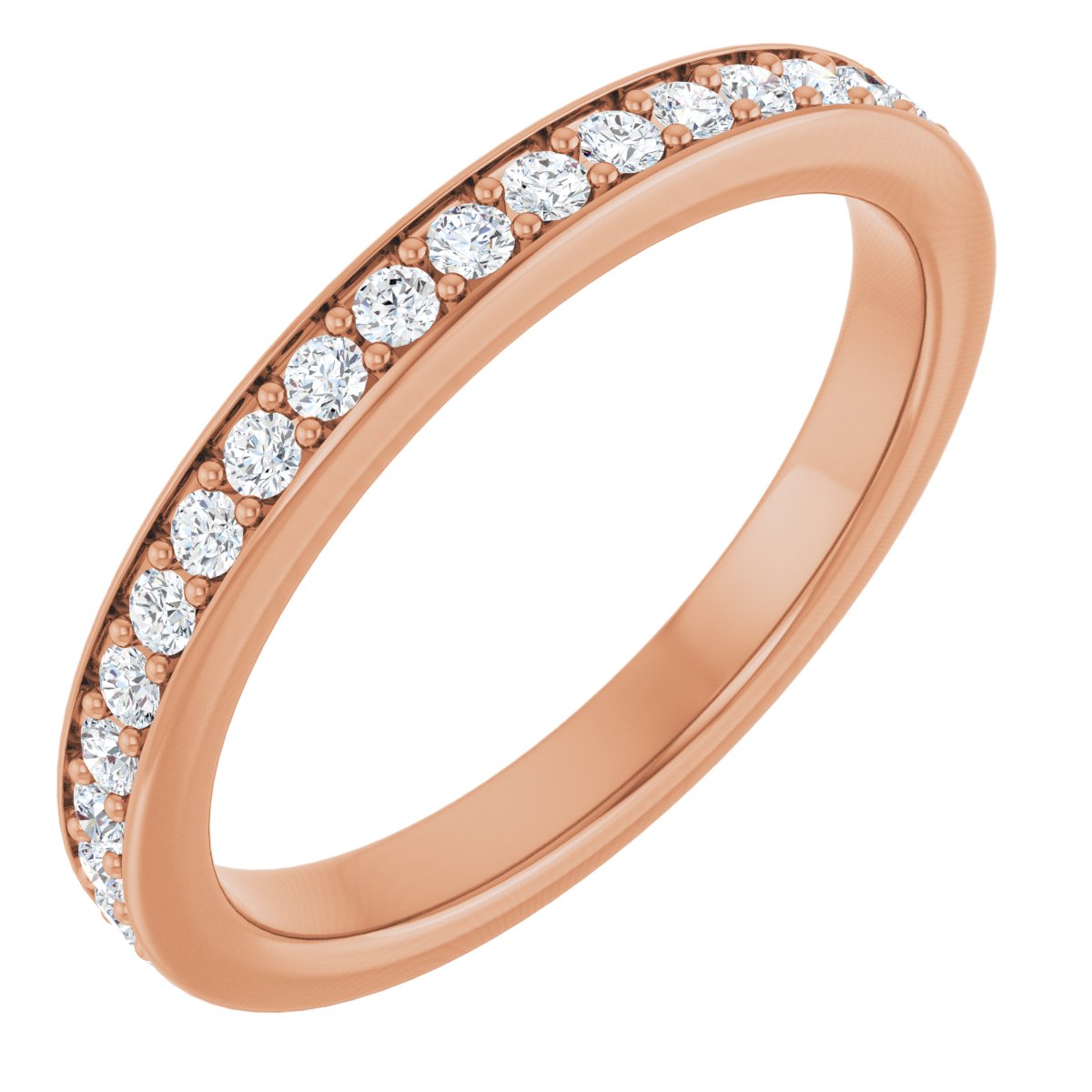 Slim Pave Diamond Eternity Band